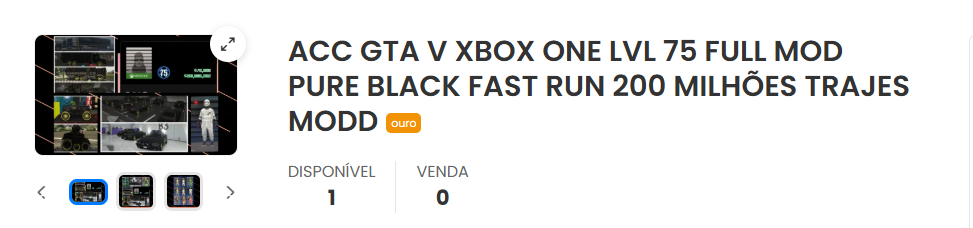 ACC GTA V XBOX ONE LVL 75 — FULL MOD